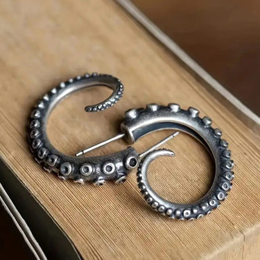 Octopus Tentacle Earrings